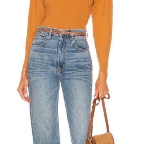 ALC Addison Cold Shoulder Top in Cashew Women's Size Large used lightly - Picture 3 of 7